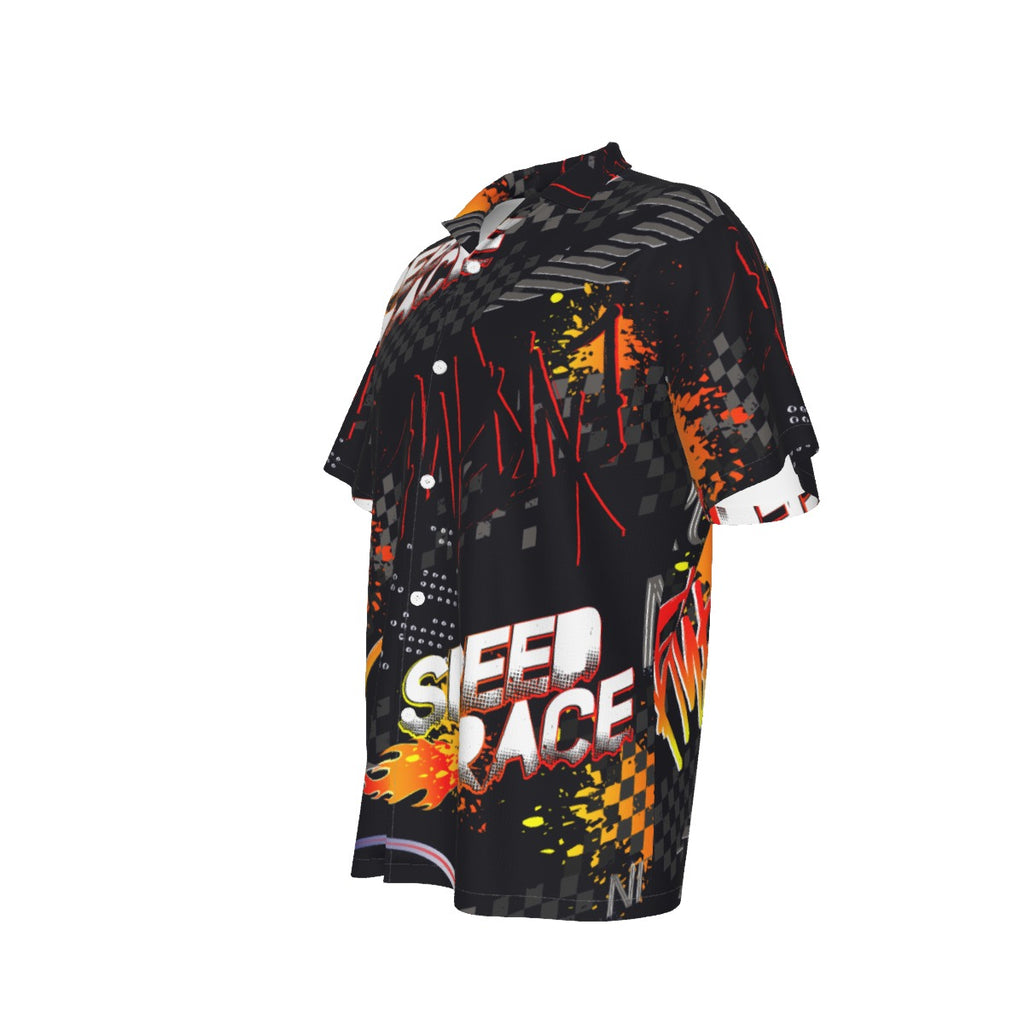 SPEED RACE® HAWAIIN SHIRT BY RICKY BURNZ®